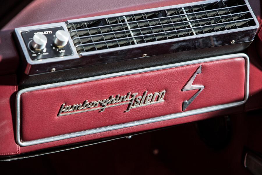 Детали интерьера Lamborghini Islero 400 GTS 1969 года  (UK) (фото 17 из 24)
